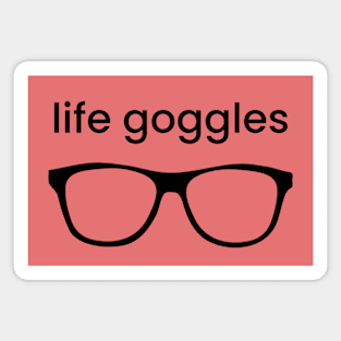 Life Goggles Magnet